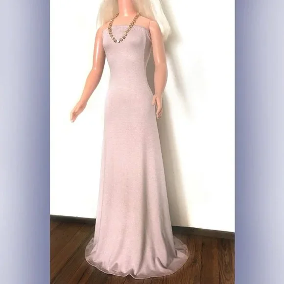 chinese dress ladies McDonald's 2011 Barbie A Fairy Secret Fairy doll Light Pink Dress Toy –  Groovy61crafts main image 1